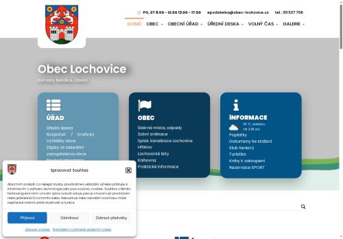 Zobrazit webové stránky Obecní úřad Lochovice