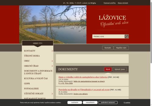 Zobrazit webové stránky Obecní úřad Lážovice