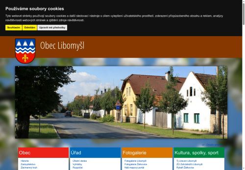Zobrazit webové stránky Obecní úřad Libomyšl