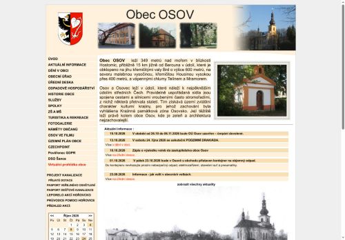 Zobrazit webové stránky Obecní úřad Osov