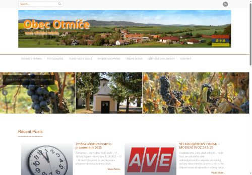 Zobrazit webové stránky Obecní úřad Otmíče