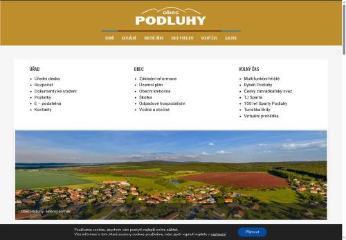 Zobrazit webové stránky Obecní úřad Podluhy