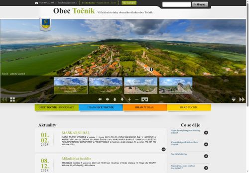 Zobrazit webové stránky Obecní úřad Točník