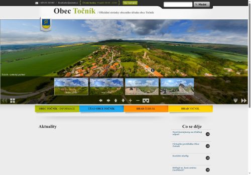Zobrazit webové stránky Obecní úřad Točník
