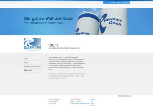 Zobrazit webové stránky Westfalen Gas, s.r.o. - pobočka Měnín
