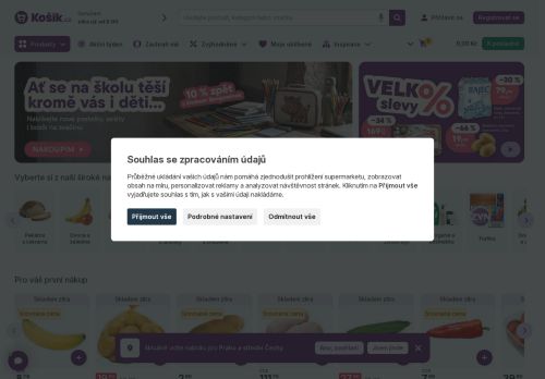 Košík.cz s.r.o. nabízí práci na pozici Skladníci, obsluha manipulačních vozíků v obci Brno