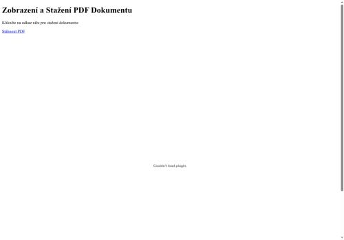 Webové stránky JUPILON s.r.o., Jihlava