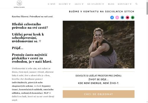 Zobrazit webové stránky Kateřina Šilarová - terapie, konstelace