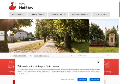 Zobrazit webové stránky Obecní úřad Hořátev