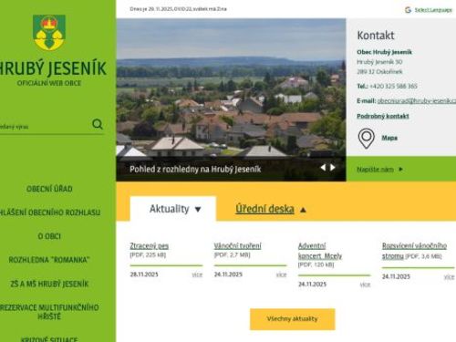 Obecní úřad Hrubý Jeseník