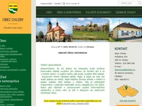 Obecní úřad Chleby