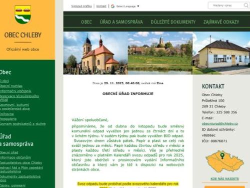 Obecní úřad Chleby