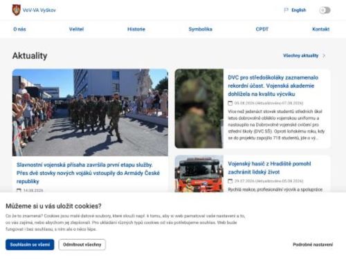 Velitelství výcviku – Vojenská akademie
