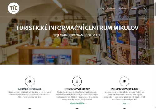 Zobrazit webové stránky Turistické informační centrum Mikulov