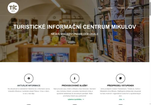 Zobrazit webové stránky Turistické informační centrum Mikulov