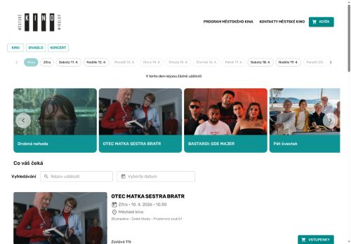 Zobrazit webové stránky Městské kino Mikulov