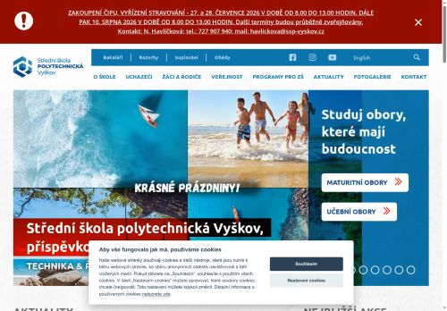 Zobrazit webové stránky Střední odborná škola a Střední odborné učiliště