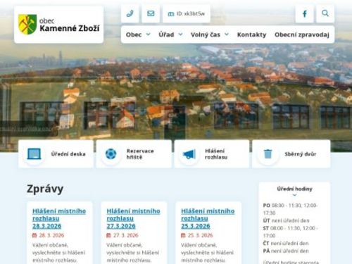 Obecní úřad Kamenné Zboží
