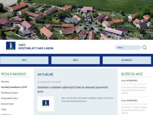 Obecní úřad Kostomlaty nad Labem