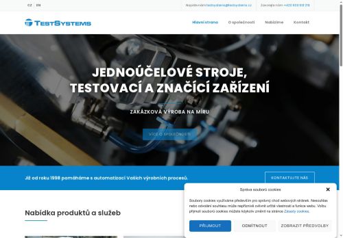 Zobrazit webové stránky TestSystems s.r.o.