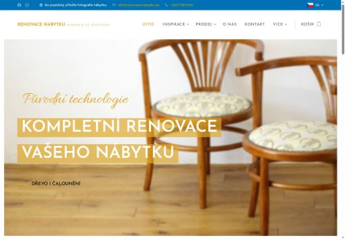 Zobrazit webové stránky Zuzana Melzerová RENOVACE NÁBYTKU