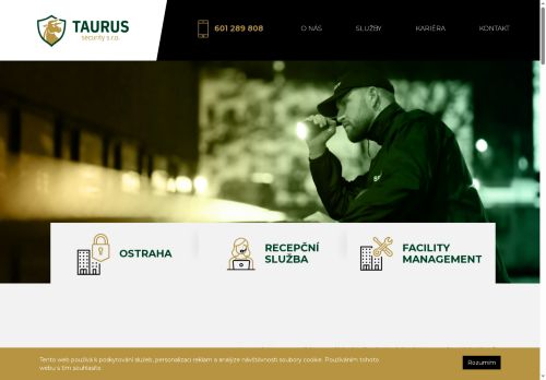 TAURUS security s.r.o. nabízí práci na pozici Bezpečnostní pracovník/ce v obci Kladno