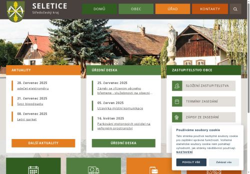 Zobrazit webové stránky Obecní úřad Seletice
