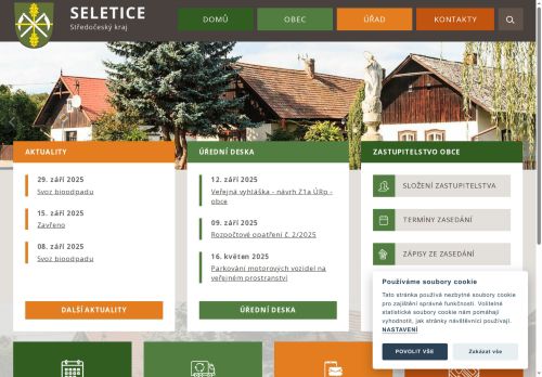 Zobrazit webové stránky Obecní úřad Seletice