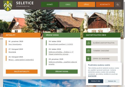 Zobrazit webové stránky Obecní úřad Seletice