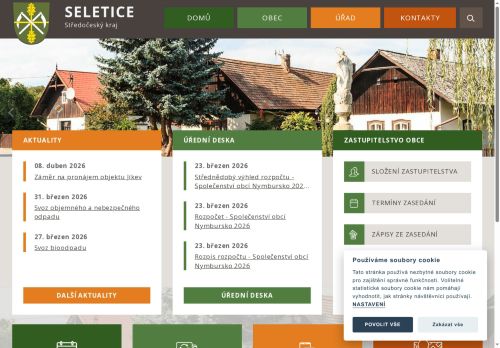 Zobrazit webové stránky Obecní úřad Seletice