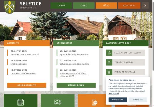 Zobrazit webové stránky Obecní úřad Seletice