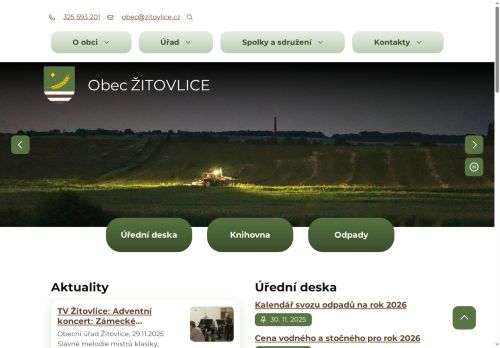 Zobrazit webové stránky Obecní úřad Žitovlice