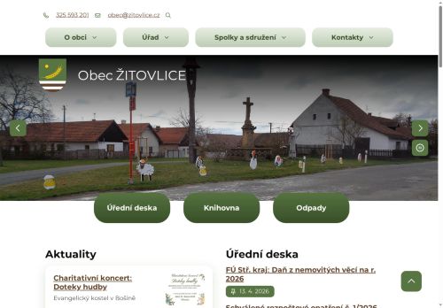Zobrazit webové stránky Obecní úřad Žitovlice