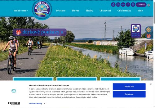 Zobrazit webové stránky Baťův kanál