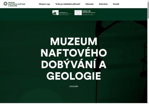 Zobrazit webové stránky Muzeum naftového dobývání a geologie z. s.