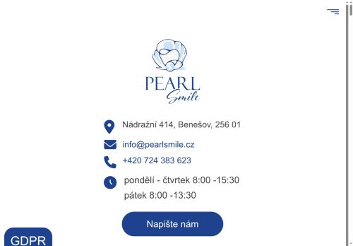 Pearl smile s.r.o. nabízí práci na pozici Zubní instrumentáři v obci Benešov