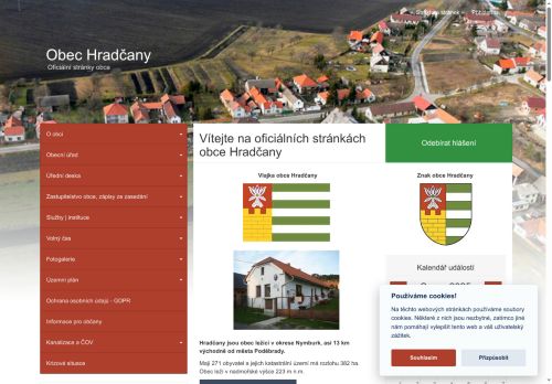 Zobrazit webové stránky Obecní úřad Hradčany