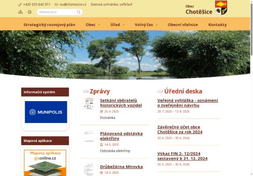 Zobrazit webové stránky Obecní úřad Chotěšice