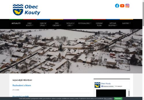 Zobrazit webové stránky Obecní úřad Kouty