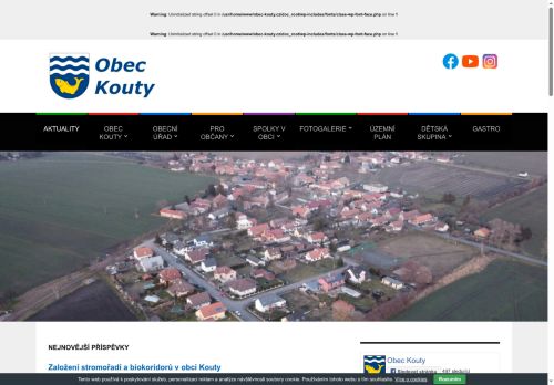 Zobrazit webové stránky Obecní úřad Kouty