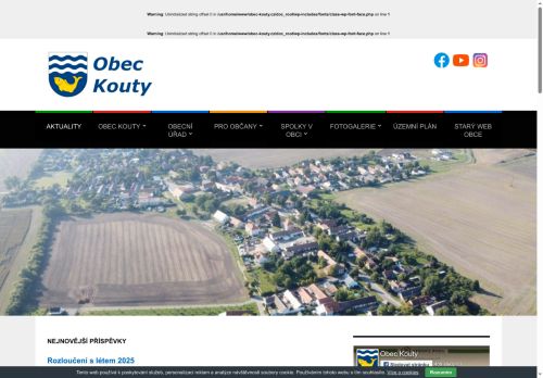 Zobrazit webové stránky Obecní úřad Kouty