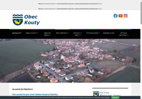 Zobrazit webové stránky Obecní úřad Kouty