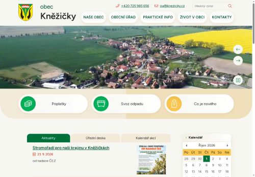 Zobrazit webové stránky Obecní úřad Kněžičky