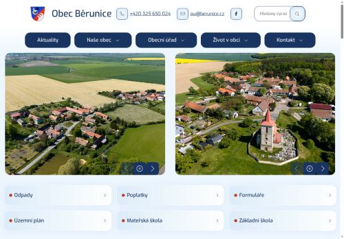 Zobrazit webové stránky Obecní úřad Běrunice