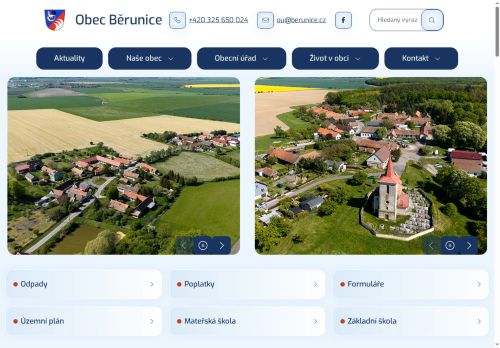 Zobrazit webové stránky Obecní úřad Běrunice