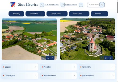 Zobrazit webové stránky Obecní úřad Běrunice