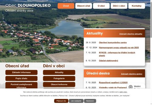 Zobrazit webové stránky Obecní úřad Dlouhopolsko