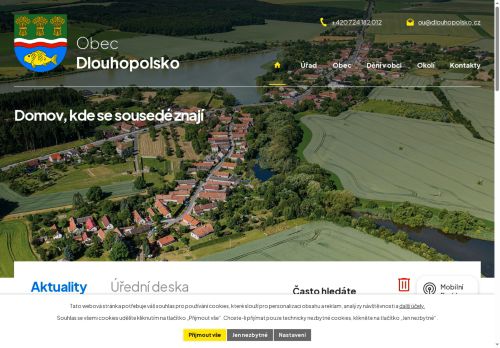 Zobrazit webové stránky Obecní úřad Dlouhopolsko