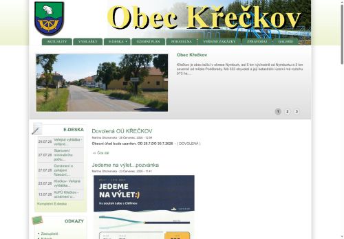 Zobrazit webové stránky Obecní úřad Křečkov