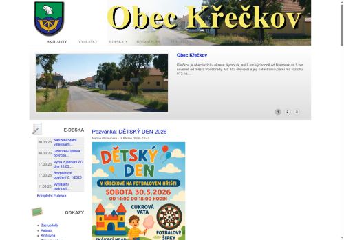Zobrazit webové stránky Obecní úřad Křečkov